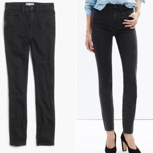 Madewell 10” High Riser Skinny Jeans Captain Wash